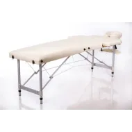 Массажный складной стол Standart AL 2 "S" cream ширина 60 см